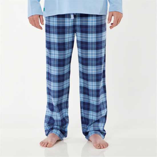 Loungers Mens Organic Brushed Cotton Lounge Trousers Белуга Loungers Mens Organic Brushed Cotton Lounge Trousers Белуга