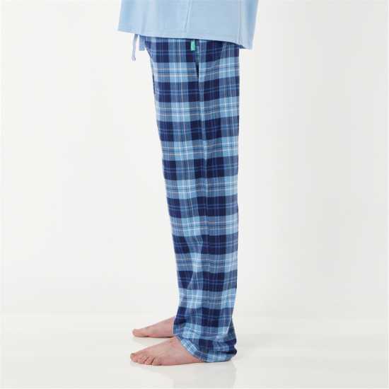 Loungers Mens Organic Brushed Cotton Lounge Trousers Белуга Loungers Mens Organic Brushed Cotton Lounge Trousers Белуга