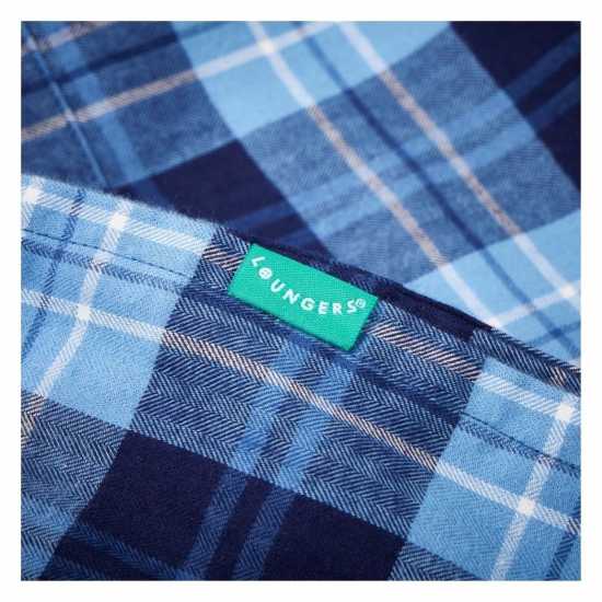 Loungers Mens Organic Brushed Cotton Lounge Trousers Белуга Loungers Mens Organic Brushed Cotton Lounge Trousers Белуга