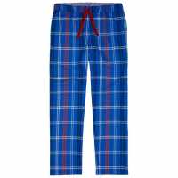 Loungers Mens Organic Brushed Cotton Lounge Trousers Син кит Loungers Mens Organic Brushed Cotton Lounge Trousers Син кит