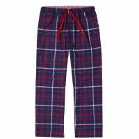 Loungers Mens Organic Brushed Cotton Lounge Trousers Червен панда Loungers Mens Organic Brushed Cotton Lounge Trousers Червен панда