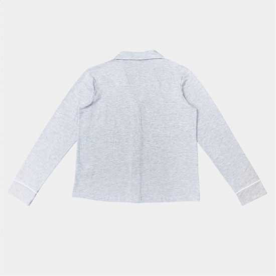Linea Women's Star Cotton Long Sleeve Pyjama Sets Сиво 
