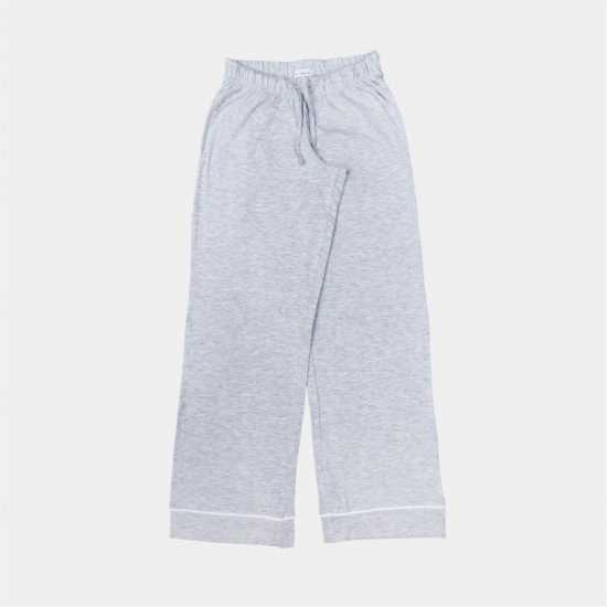 Linea Women's Star Cotton Long Sleeve Pyjama Sets Сиво 