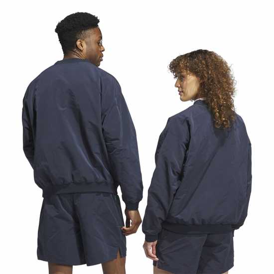 Мъжки пуловери и жилетки Adidas Мъжка Риза Basketball Woven Crewneck Sweatshirt Mens Adidas Мъжка Риза Basketball Woven Crewneck Sweatshirt Mens Мъжки пуловери и жилетки