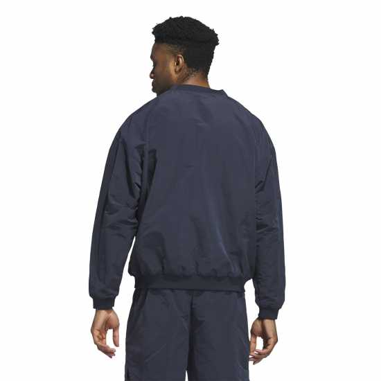 Мъжки пуловери и жилетки Adidas Мъжка Риза Basketball Woven Crewneck Sweatshirt Mens Adidas Мъжка Риза Basketball Woven Crewneck Sweatshirt Mens Мъжки пуловери и жилетки