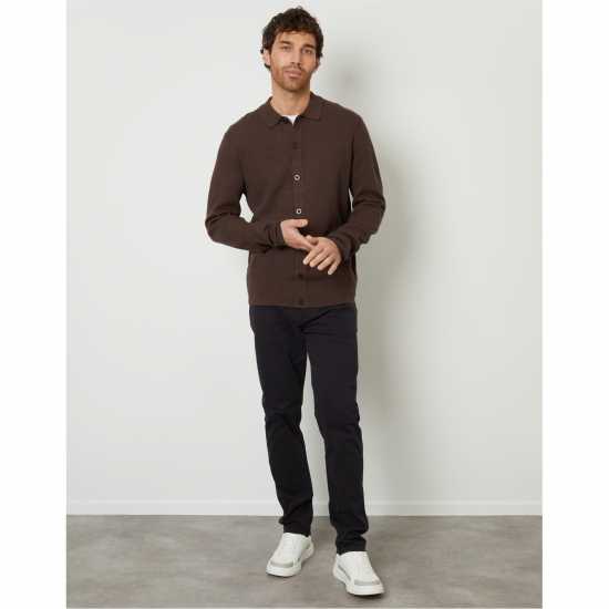 Мъжки пуловери и жилетки Threadbare Bttn Polo Blsm Sn99 Threadbare Bttn Polo Blsm Sn99 Мъжки пуловери и жилетки