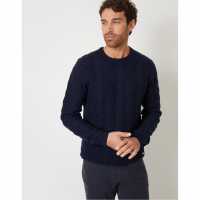 Блуза С Обло Деколте Cable Knitted Crew Neck Jumper Блуза С Обло Деколте Cable Knitted Crew Neck Jumper