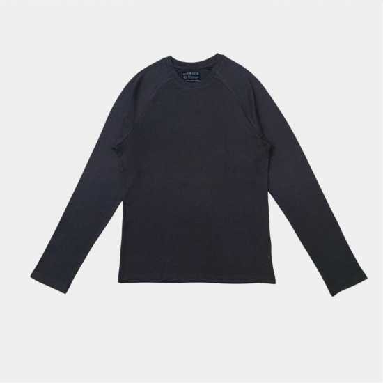 Howick Men's Cotton Crew Neck Long Sleeve Pyjama Sets Въглено сиво Howick Men's Cotton Crew Neck Long Sleeve Pyjama Sets Въглено сиво