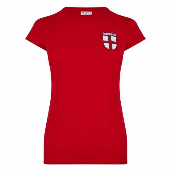 Team England T-Shirt Womens  Дамски тениски и фланелки
