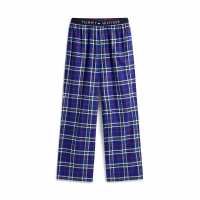 Tommy Hilfiger Essential Flannel Pyjama Bottoms Син Тартан 