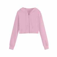 Miso Women's Cropped Hoodie Pink 