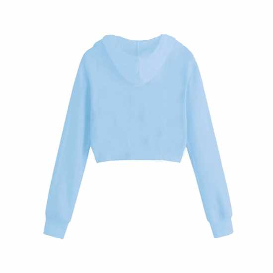 Miso Women's Cropped Hoodie Blue 