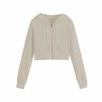 Miso Women's Cropped Hoodie Sand 