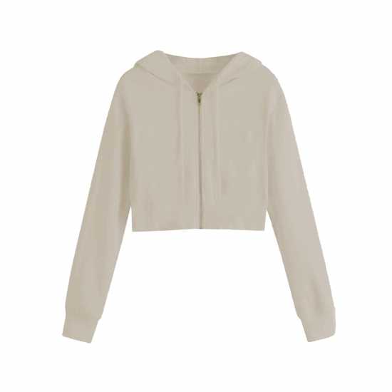 Miso Women's Cropped Hoodie Sand 