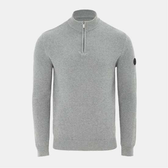 Firetrap Блуза С Четвърт Цип Quarter Zip Mens Jumper  