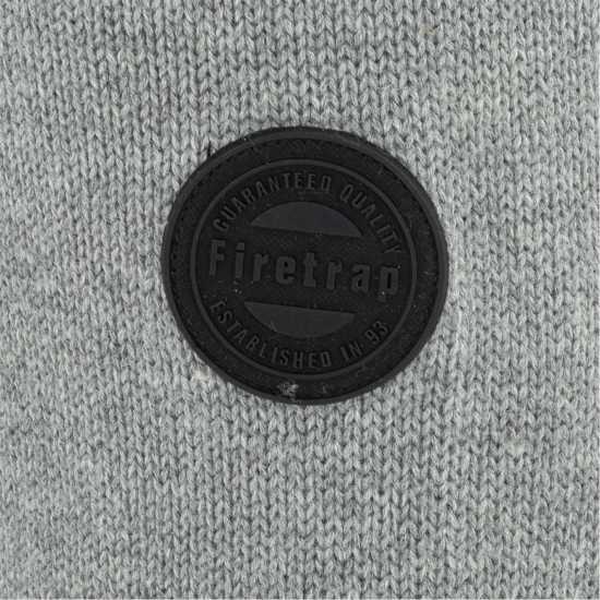 Firetrap Блуза С Четвърт Цип Quarter Zip Mens Jumper  