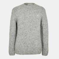 Плетен Пуловер Jack Wills Jumper Drop Shoulder Long Sleeve Knitted Pullover Sweater Tops Grey Marl Плетен Пуловер Jack Wills Jumper Drop Shoulder Long Sleeve Knitted Pullover Sweater Tops Grey Marl