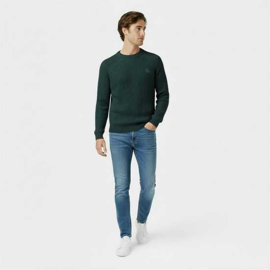 Блуза С Обло Деколте Jack Wills Crew Neck Jumper Men Evergreen Блуза С Обло Деколте Jack Wills Crew Neck Jumper Men Evergreen