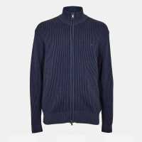Плетена Жилетка Jack Wills Rib Zip Funnel Cardigan Sweaters Men Navy Плетена Жилетка Jack Wills Rib Zip Funnel Cardigan Sweaters Men Navy