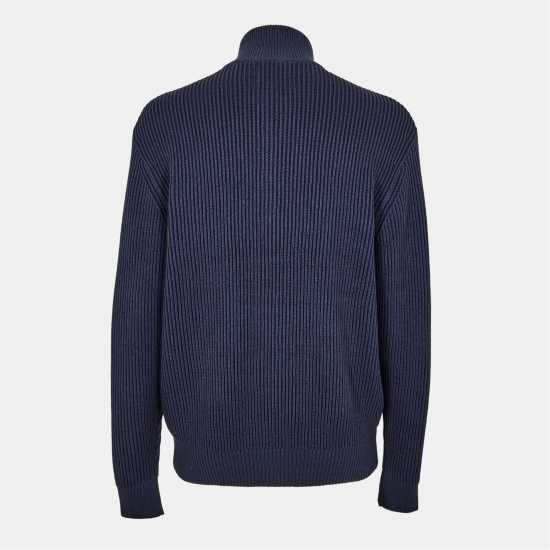 Плетена Жилетка Jack Wills Rib Zip Funnel Cardigan Sweaters Men Navy Плетена Жилетка Jack Wills Rib Zip Funnel Cardigan Sweaters Men Navy