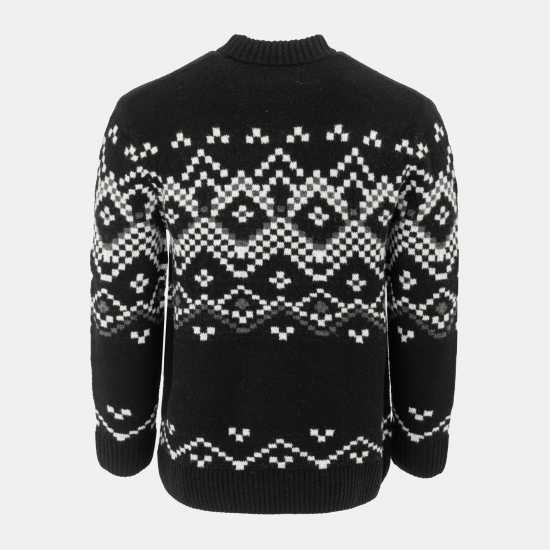 Firetrap Pattern Crew Jumper Men  