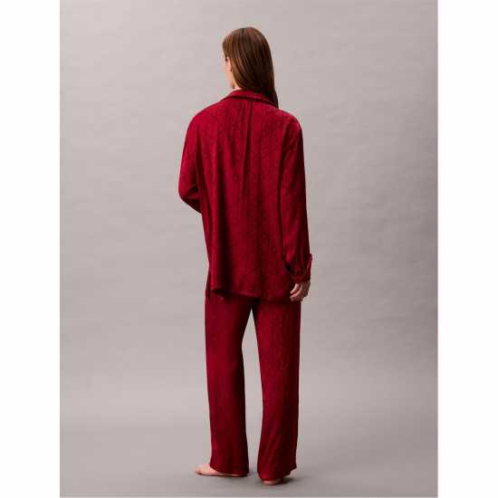 Calvin Klein Calvin Satin Pj Top Ld54 Calvin Klein Calvin Satin Pj Top Ld54