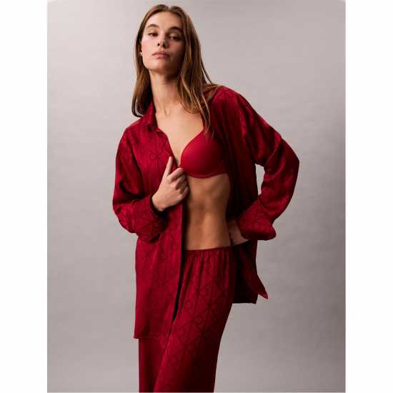 Calvin Klein Calvin Satin Pj Trs Ld54 Calvin Klein Calvin Satin Pj Trs Ld54