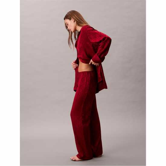 Calvin Klein Calvin Satin Pj Trs Ld54 Calvin Klein Calvin Satin Pj Trs Ld54