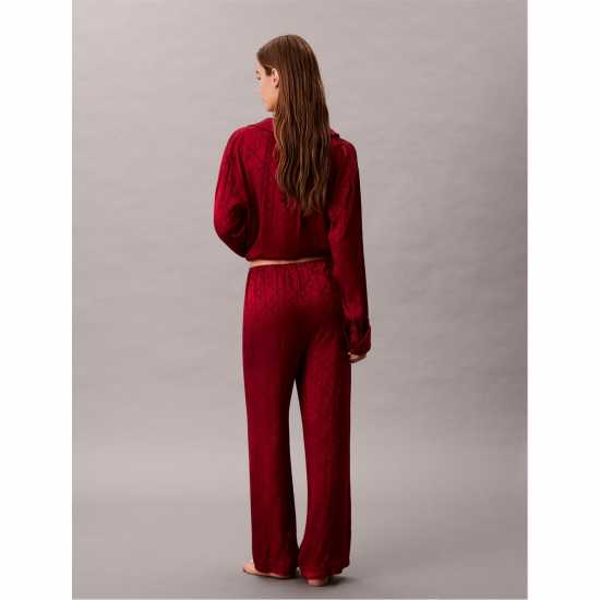 Calvin Klein Calvin Satin Pj Trs Ld54 Calvin Klein Calvin Satin Pj Trs Ld54