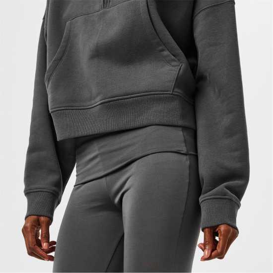 Jack Wills High Waisted Flared Trousers Фолкстоун Сиво 