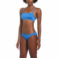 Nike Essential Women's Racerback Bikini Set Pacific Blue Дамско облекло плюс размер