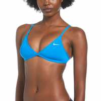 Nike Hydrastrong Solid Bikini Top Womens Photo Blue Дамско облекло плюс размер