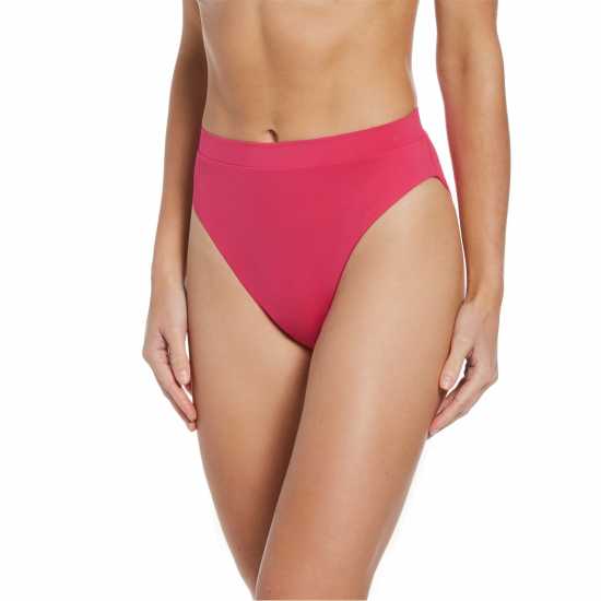Nike High Waisted Bikini Bottom Womens Pink Prime - Дамско облекло плюс размер
