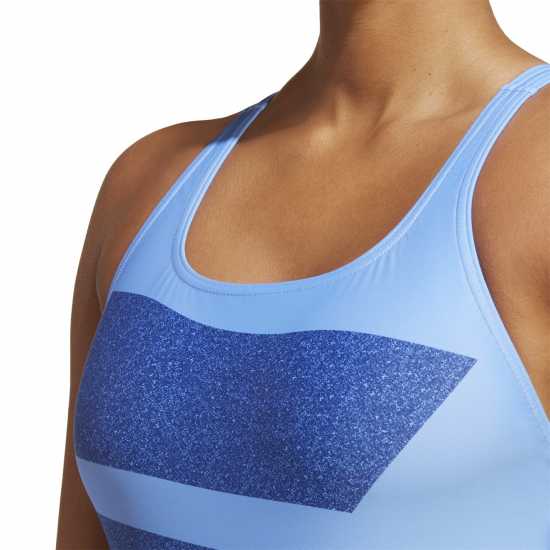 Adidas Big Bars Swim Suit Womens Blue - Дамски бански