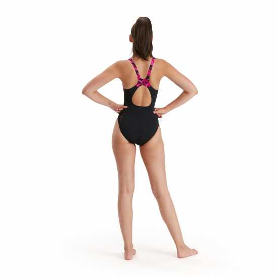 Дамски бански Speedo Hyperboom Splice Muscleback Swimsuit Speedo Hyperboom Splice Muscleback Swimsuit Дамски бански