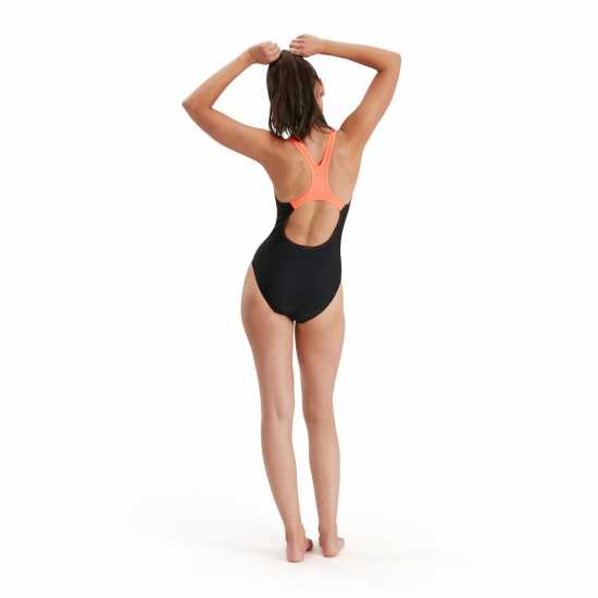 Дамски бански Speedo Medley Logo Womens Swimsuit Speedo Medley Logo Womens Swimsuit Дамски бански