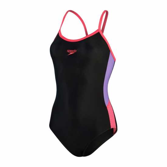 Дамски бански Speedo Thinstrap Muscleback Swimsuit Speedo Thinstrap Muscleback Swimsuit Дамски бански