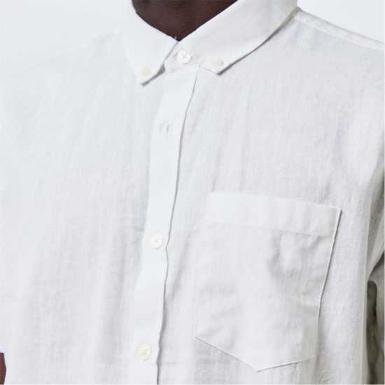 Мъжки ризи Threadbare Ss Shrt Dragon Sn54 Бяло Threadbare Ss Shrt Dragon Sn54 Бяло Мъжки ризи