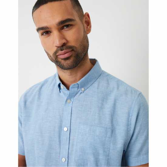 Threadbare Ss Shrt Dragon Sn54 Деним Мъжки ризи