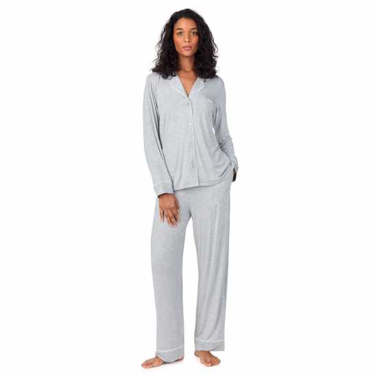 Dkny Womens Long-Sleeve Pyjama Sets Grey 