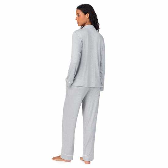 Dkny Womens Long-Sleeve Pyjama Sets Grey 