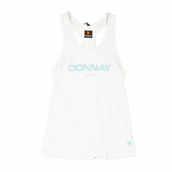 Donnay Tiffany Top Ladies Iceman White Дамски потници