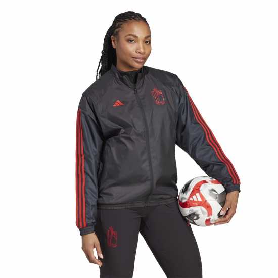 Adidas Belgium Pre Match Jacket 2022/2023 Womens  Дамски суичъри и блузи с качулки