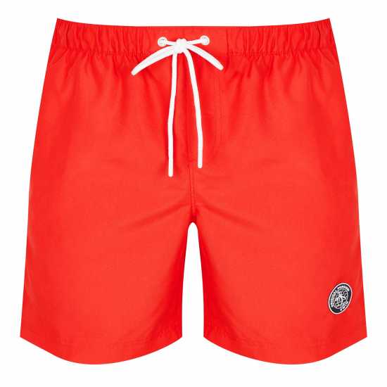 Original Penguin Logo Swim Shorts Flame Scarl 624 Мъжки къси панталони