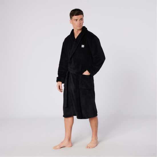 Dkny Mens Fleece Robe Trash Pandas Dkny Mens Fleece Robe Trash Pandas