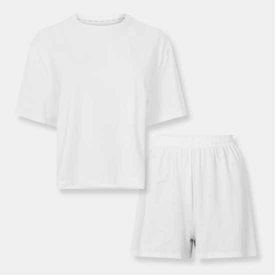 Дамски пижами Lacoste Graphic Shorts & T-Shirt Pyjama Set Lacoste Graphic Shorts & T-Shirt Pyjama Set Дамски пижами