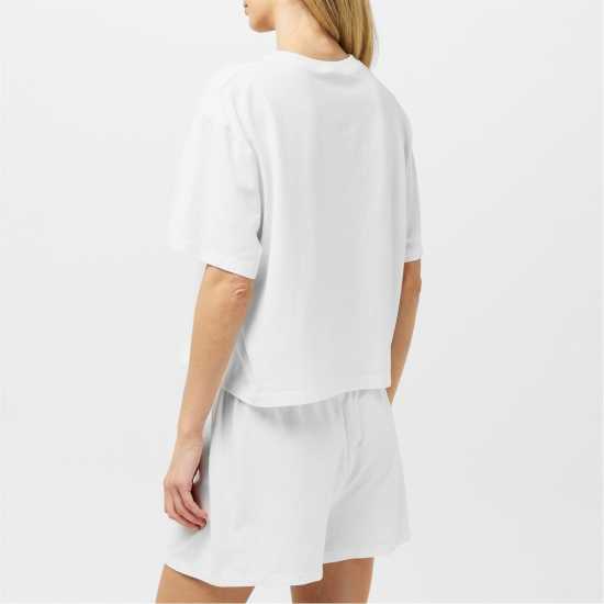 Дамски пижами Lacoste Graphic Shorts & T-Shirt Pyjama Set Lacoste Graphic Shorts & T-Shirt Pyjama Set Дамски пижами