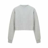Miso Women's Cropped Sweatshirt Grey 