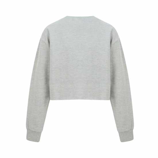 Miso Women's Cropped Sweatshirt Grey 
