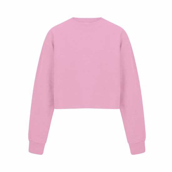 Miso Women's Cropped Sweatshirt Pink 